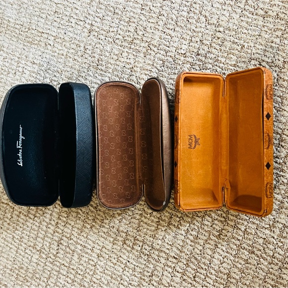 Bundle of 3 Designer Sunglass Cases - Gucci, MCM & Salvatore Ferragamo - Picture 7 of 13